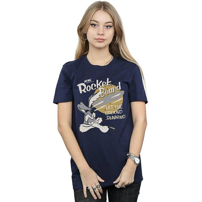 Rocket Board Tshirt Damen Marine 3XL von LOONEY TUNES