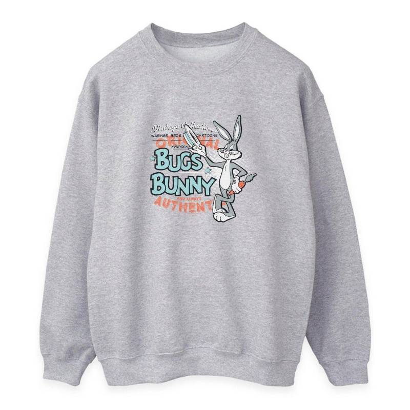 Sweatshirt Damen Grau M von LOONEY TUNES