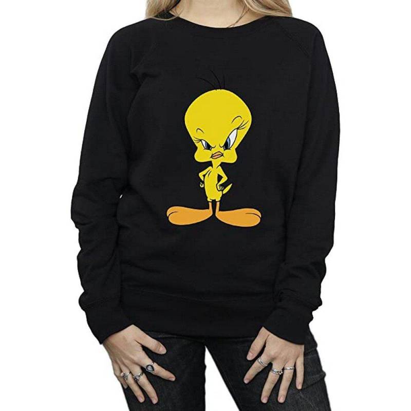 Sweatshirt Damen Schwarz L von LOONEY TUNES