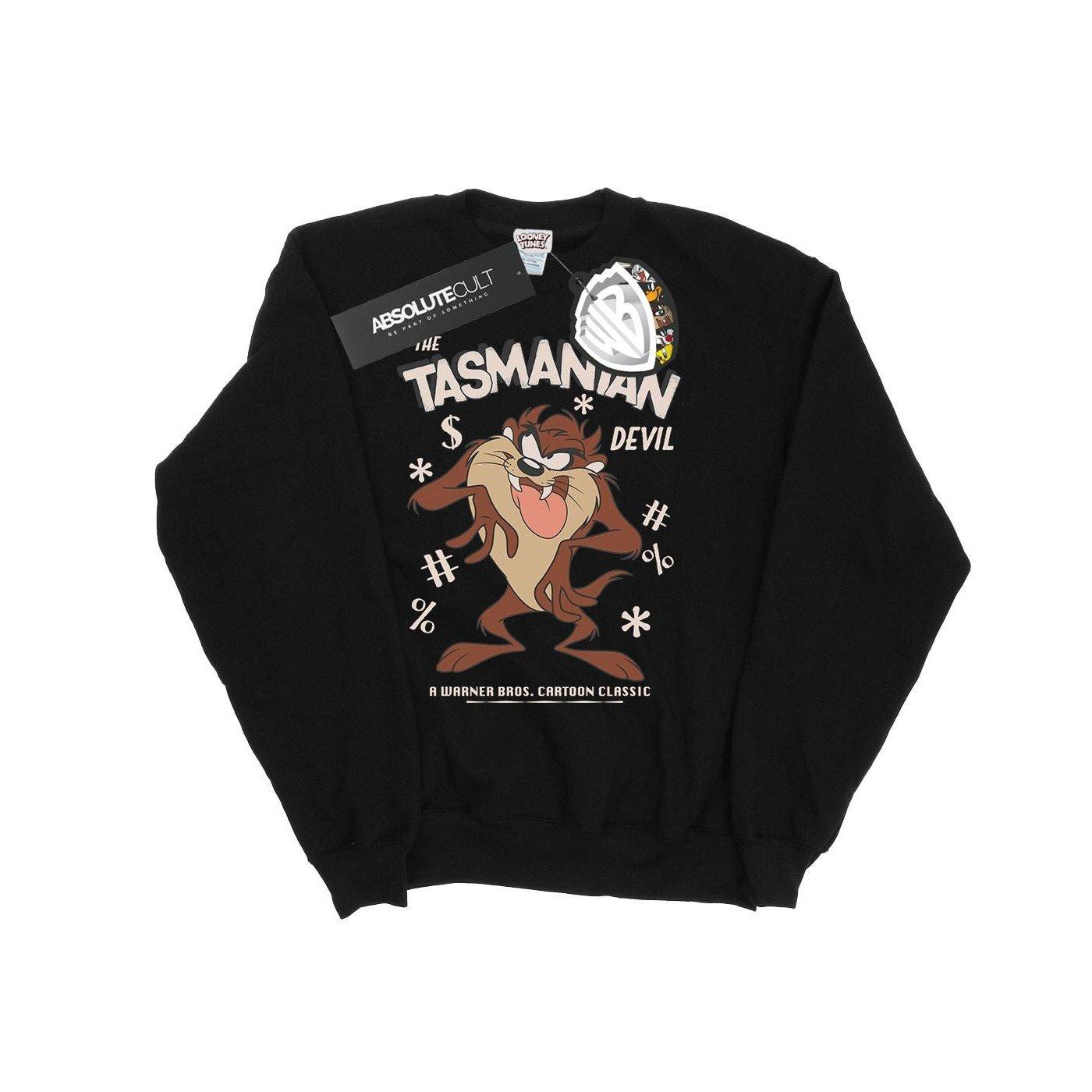 LOONEY TUNES - Sweatshirt, für Damen, Schwarz, Größe M von LOONEY TUNES