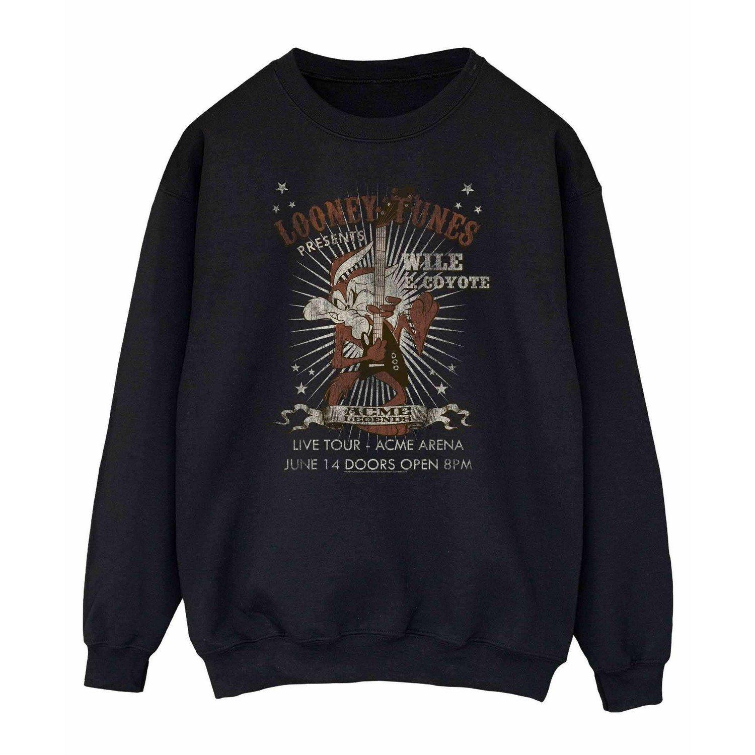 Sweatshirt Damen Schwarz XL von LOONEY TUNES