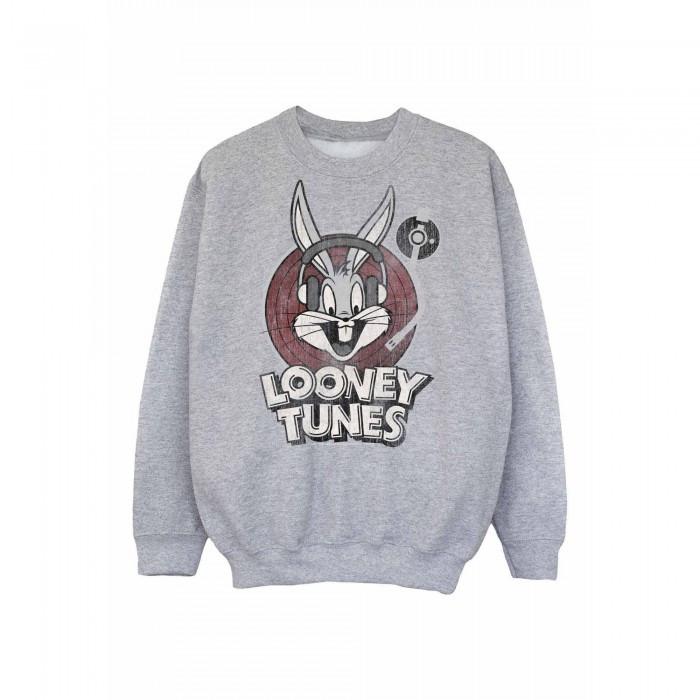 Sweatshirt Logo Unisex Grau 116 von LOONEY TUNES