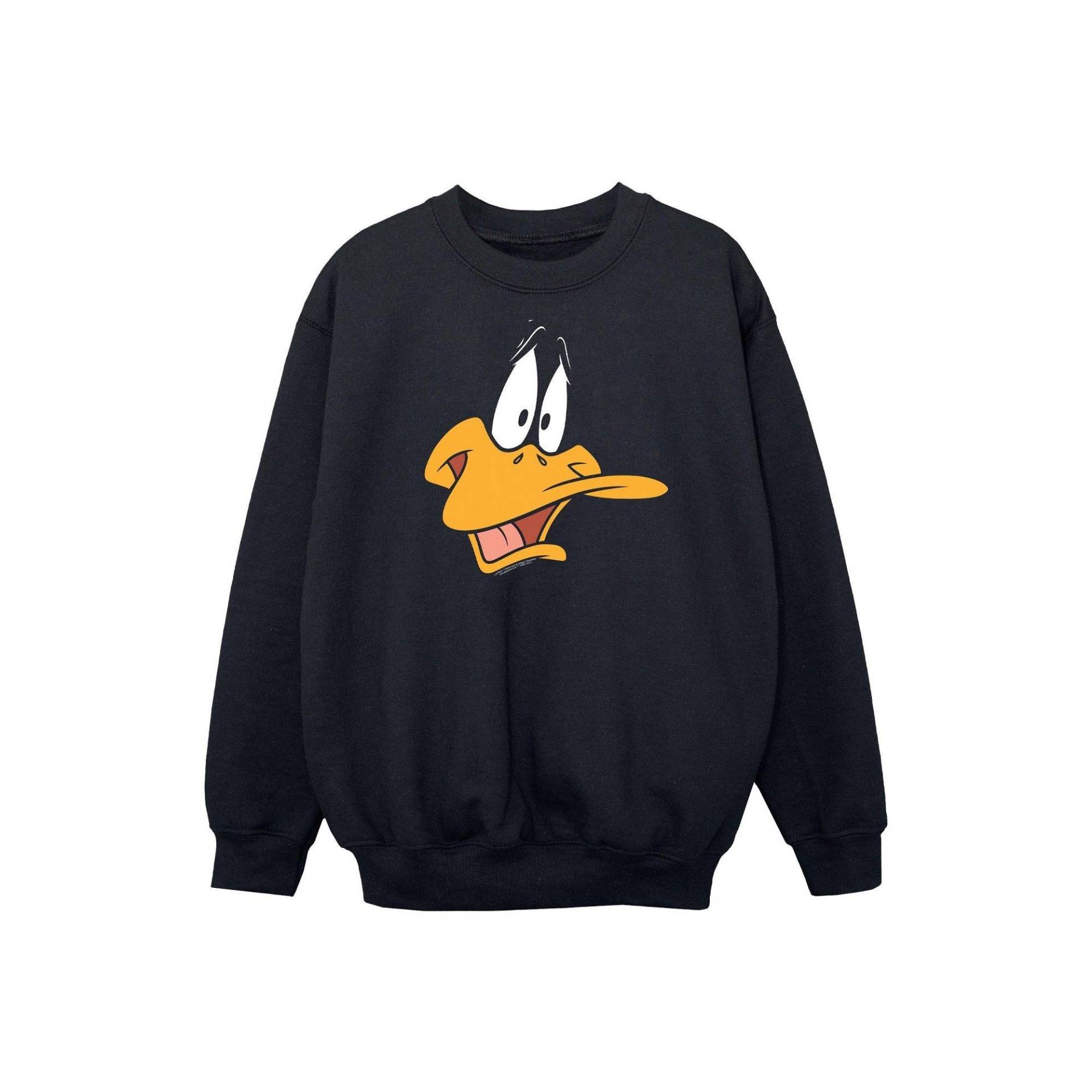 Sweatshirt Mädchen Schwarz 116 von LOONEY TUNES