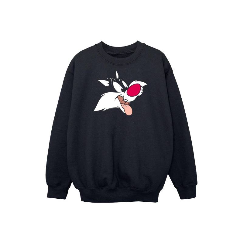 Sweatshirt Mädchen Schwarz 116 von LOONEY TUNES