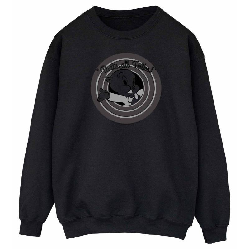 That's All Folks Sweatshirt Damen Schwarz S von LOONEY TUNES