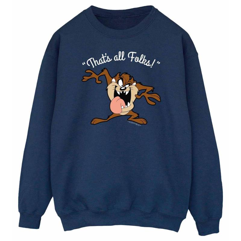 That's All Folks Sweatshirt Herren Marine XXL von LOONEY TUNES