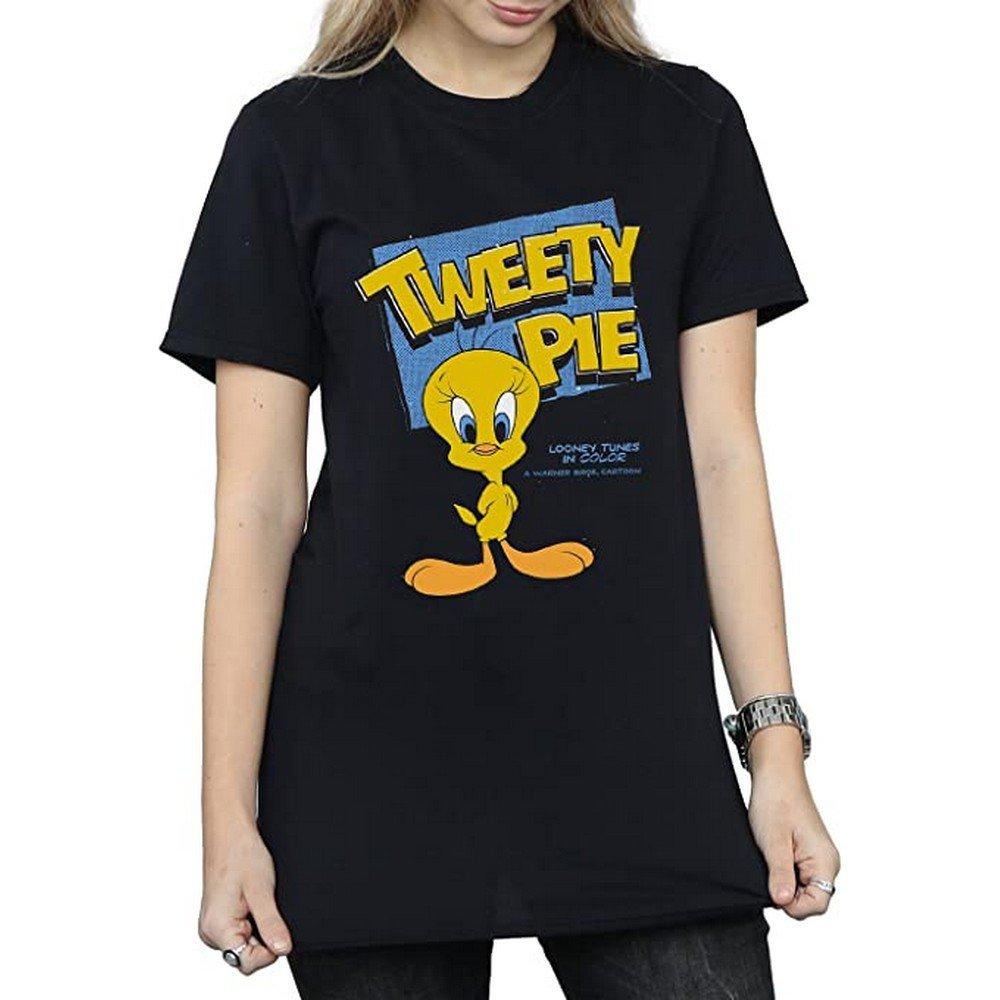 Tshirt Damen Schwarz 3XL von LOONEY TUNES