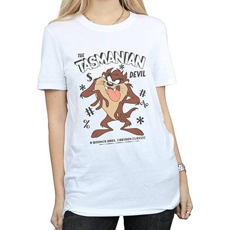 Tshirt Damen Weiss 3XL von LOONEY TUNES