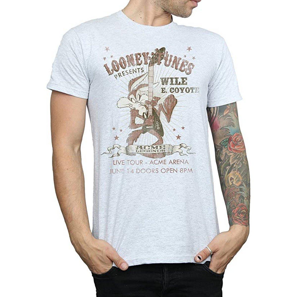 Tshirt Herren Grau 3XL von LOONEY TUNES