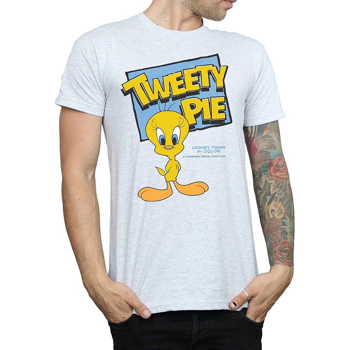 Tshirt Herren Grau S von LOONEY TUNES