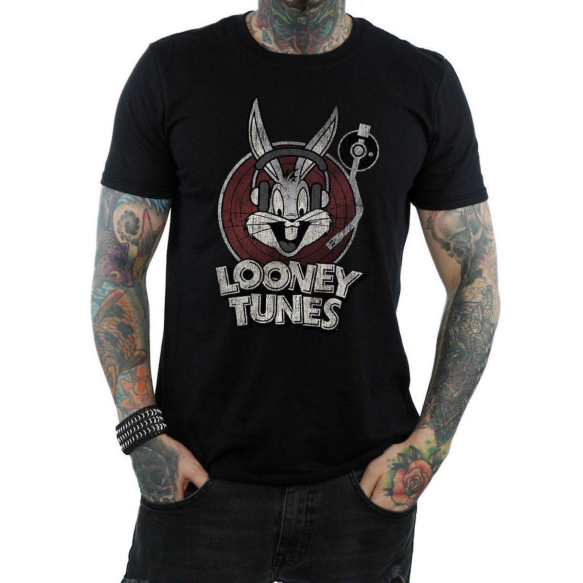 Tshirt Herren Schwarz 3XL von LOONEY TUNES