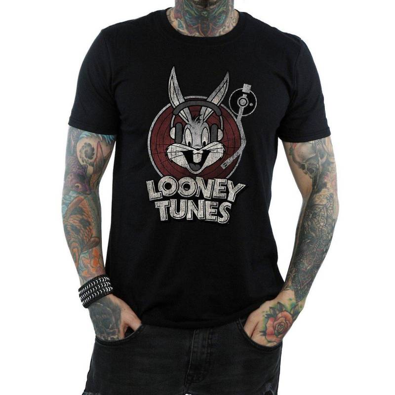 Tshirt Herren Schwarz M von LOONEY TUNES