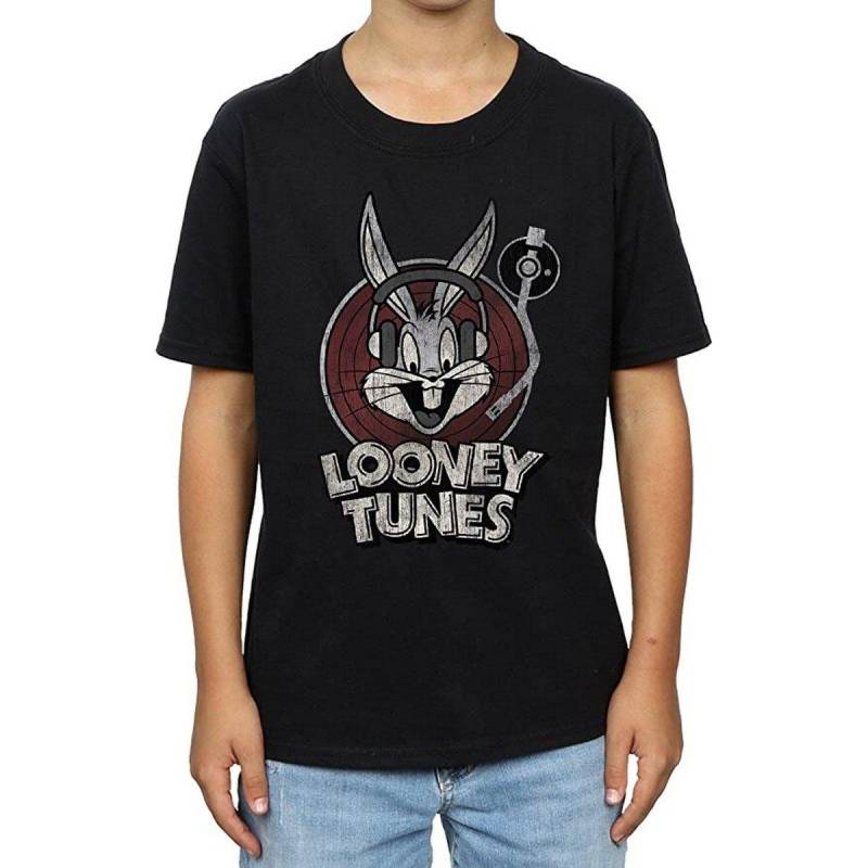 Tshirt Logo Jungen Schwarz 152-158 von LOONEY TUNES