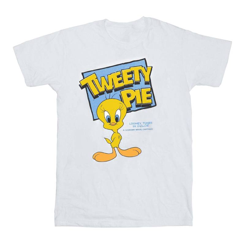 Tweety Pie Tshirt Unisex Weiss 116 von LOONEY TUNES