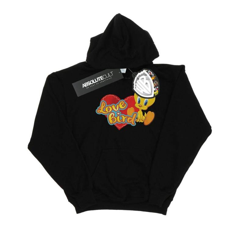 Tweety Pie Valentine's Day Love Bird Kapuzenpullover Damen Schwarz M von LOONEY TUNES