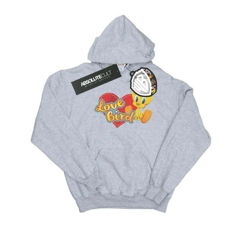 Tweety Pie Valentine's Day Love Bird Kapuzenpullover Herren Grau 3XL von LOONEY TUNES