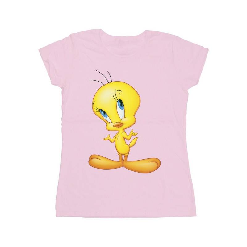 Tweety Standing Tshirt Damen Pink XXL von LOONEY TUNES