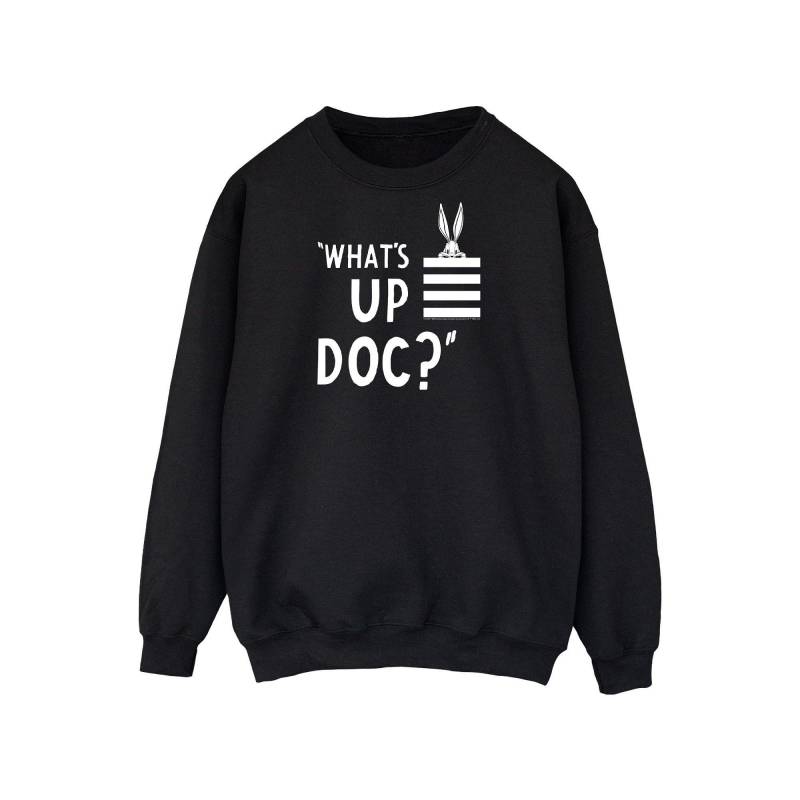 What's Up Doc Sweatshirt Herren Schwarz S von LOONEY TUNES