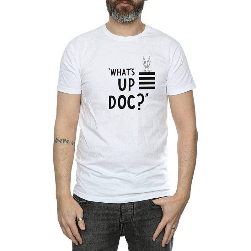 What's Up Doc Tshirt Herren Weiss S von LOONEY TUNES