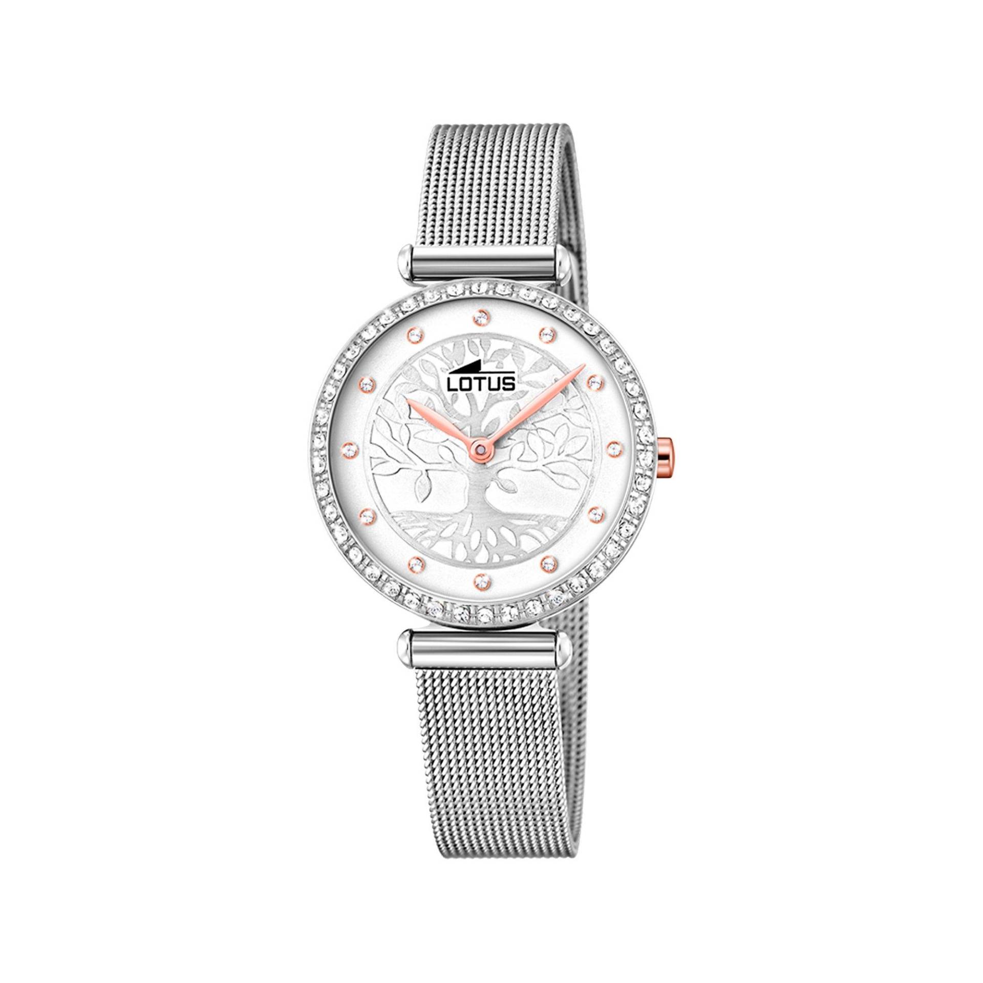 Analoguhr Damen Silber 29mm von LOTUS