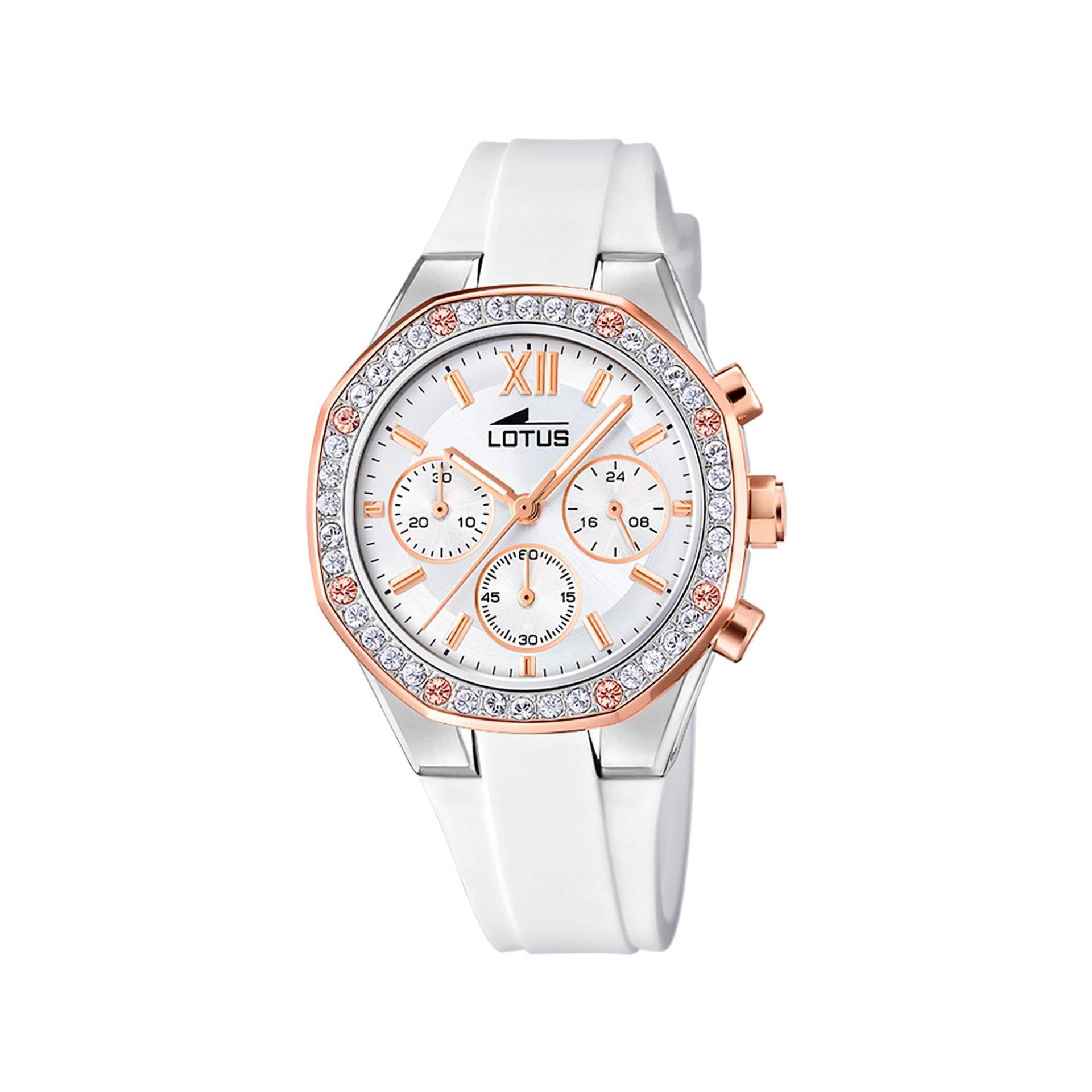 Chronograph Uhr Damen Weiss 38.5MM von LOTUS