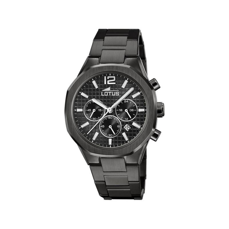 Chronograph Uhr Herren Black 41mm von LOTUS