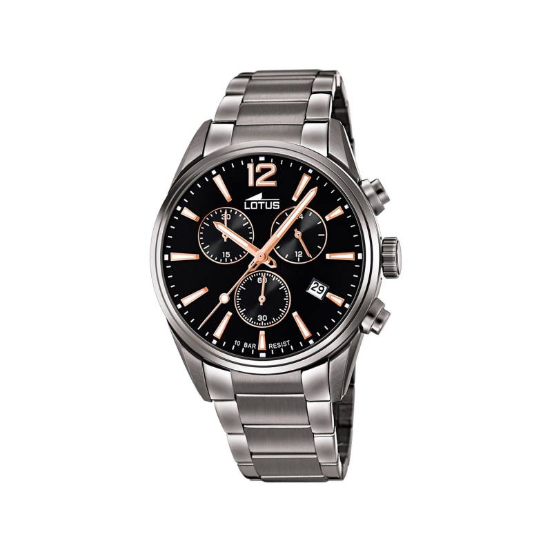 Chronograph Uhr Herren Grau 42mm von LOTUS