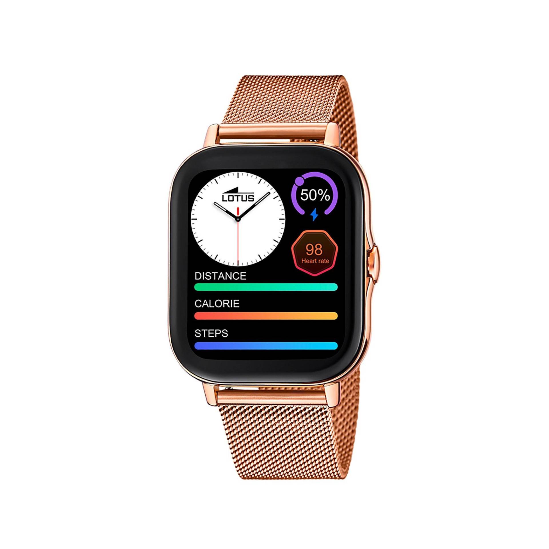 Smartwatch Display Damen Roségold 44mm von LOTUS