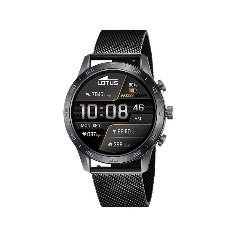 Smartwatch Display Herren Silber 44mm von LOTUS