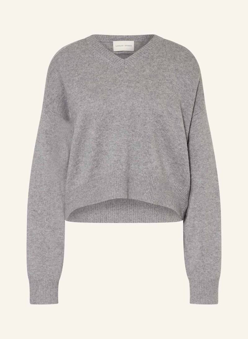 Loulou Studio Cashmere-Pullover Anzor grau von LOULOU STUDIO