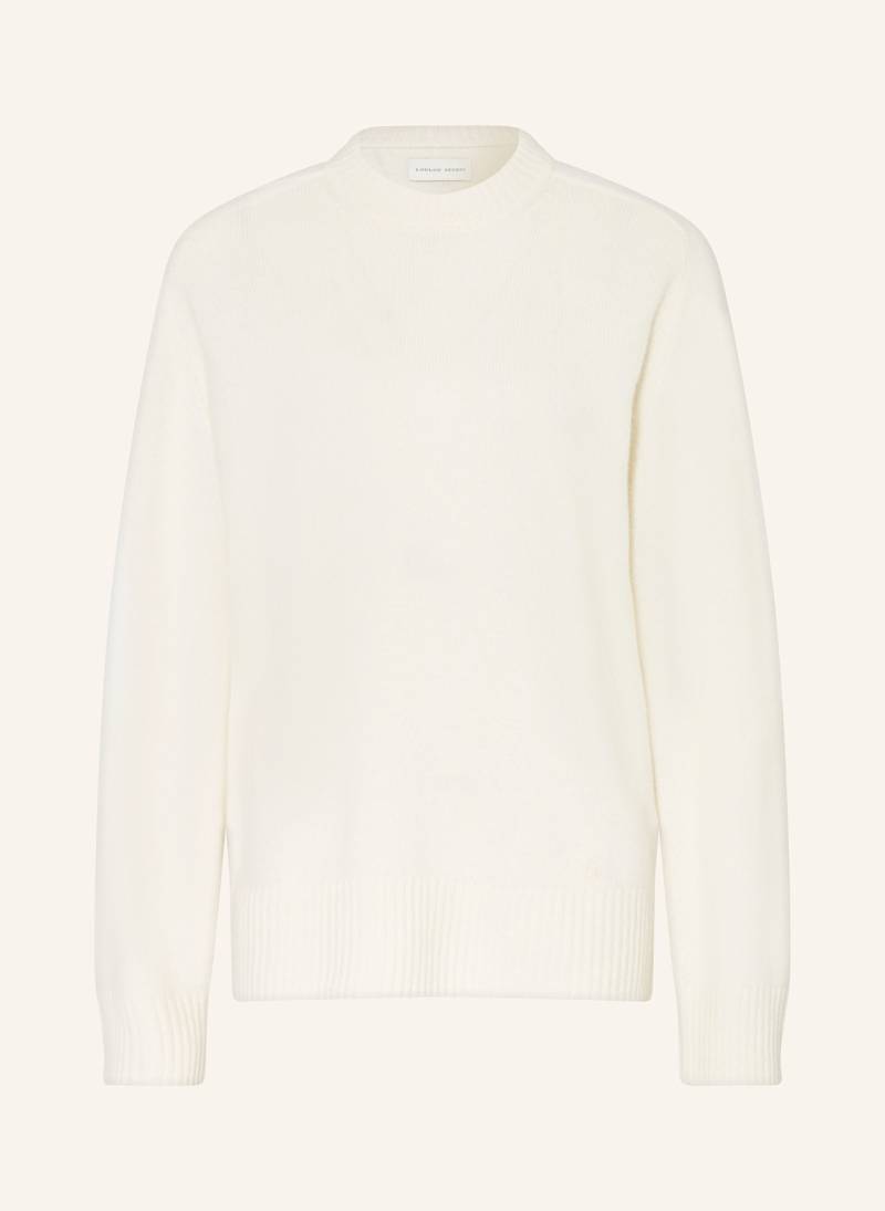 Loulou Studio Cashmere-Pullover Baltra weiss von LOULOU STUDIO