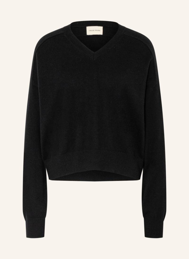 Loulou Studio Cashmere-Pullover Emsalo schwarz von LOULOU STUDIO