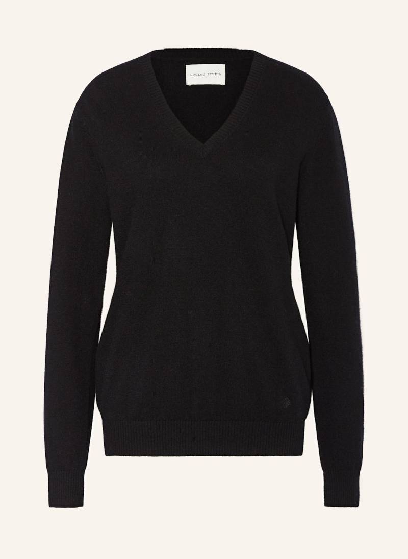 Loulou Studio Cashmere-Pullover Serafini schwarz von LOULOU STUDIO