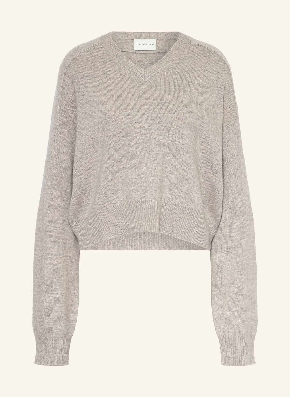 Loulou Studio Cashmere-Pullover Anzor grau von LOULOU STUDIO