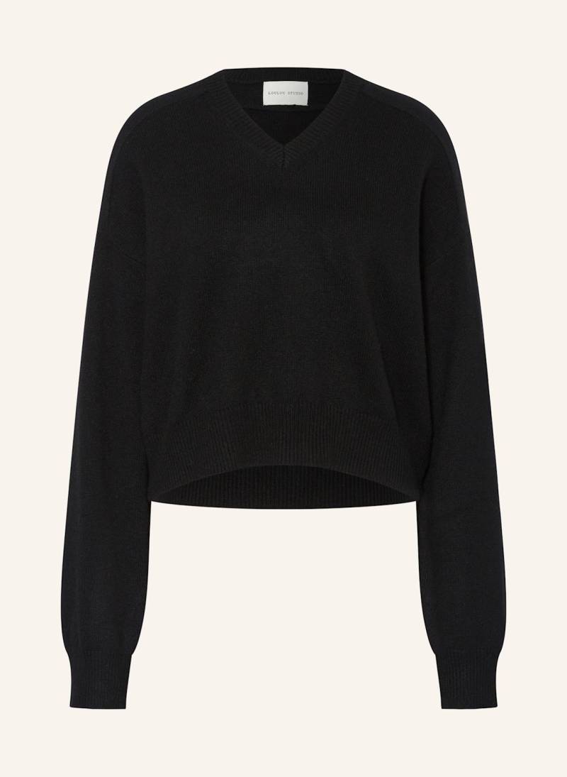 Loulou Studio Cashmere-Pullover Anzor schwarz von LOULOU STUDIO