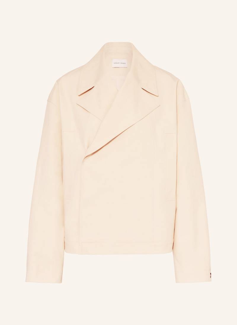 Loulou Studio Jacke Coen beige von LOULOU STUDIO