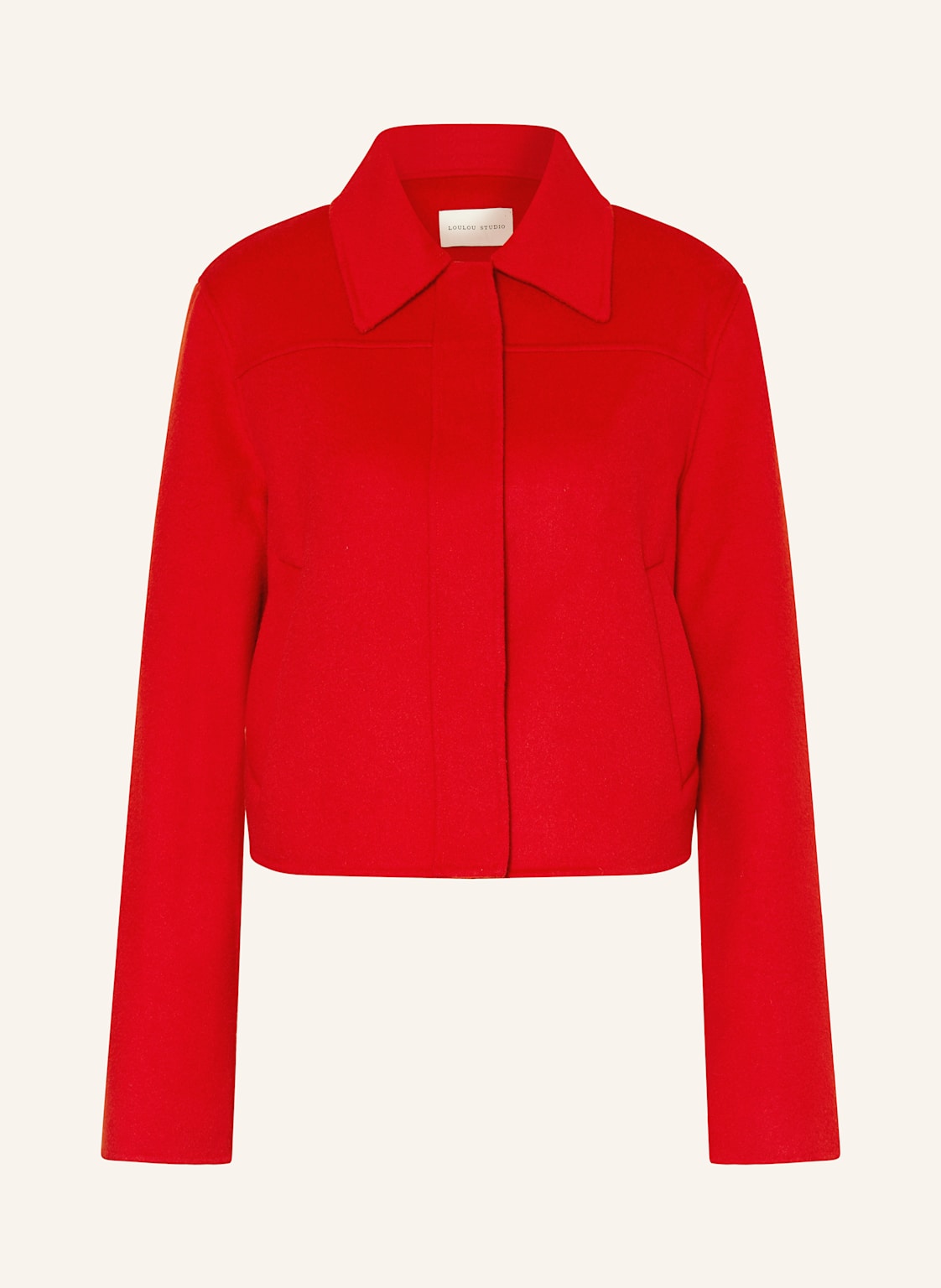 Loulou Studio Jacke Zhanna rot von LOULOU STUDIO