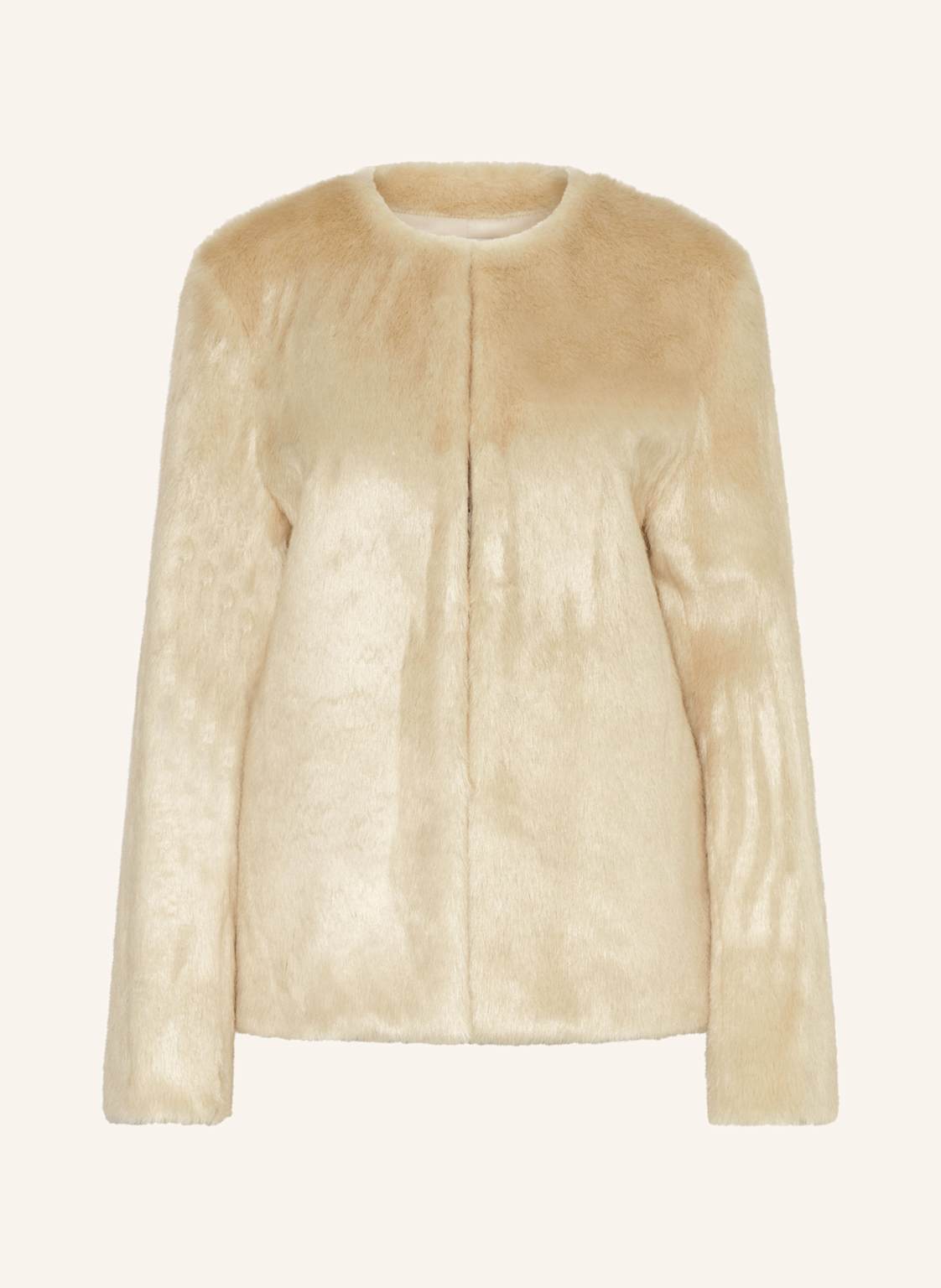 Loulou Studio Kunstfell-Jacke Calista beige Loulou Studio Kunstfell-Jacke Calista beige von LOULOU STUDIO