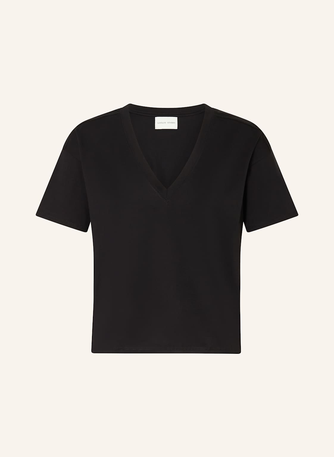 Loulou Studio T-Shirt Faaa schwarz von LOULOU STUDIO