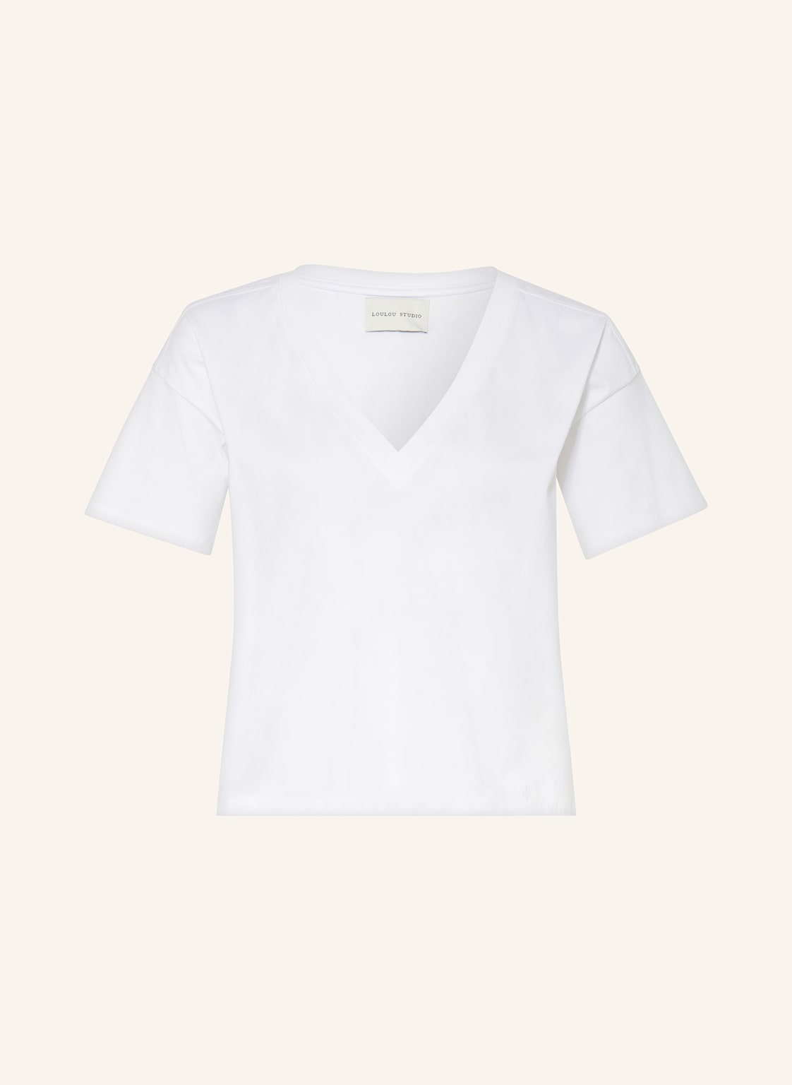 Loulou Studio T-Shirt weiss von LOULOU STUDIO