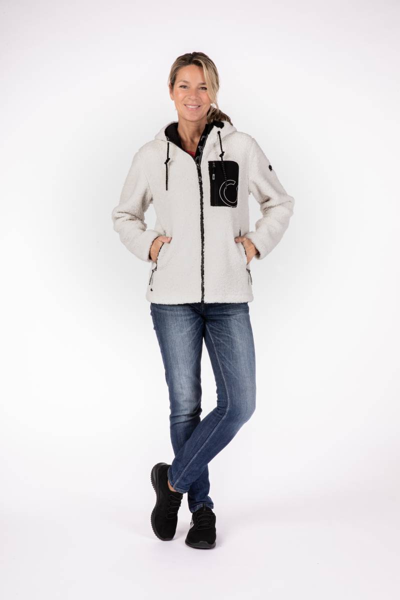 LPO Fleecejacke »CAMBLY NEW WOMEN«, mit Teddy-Fleece, auch in Grossen Grössen erhältlich von LPO