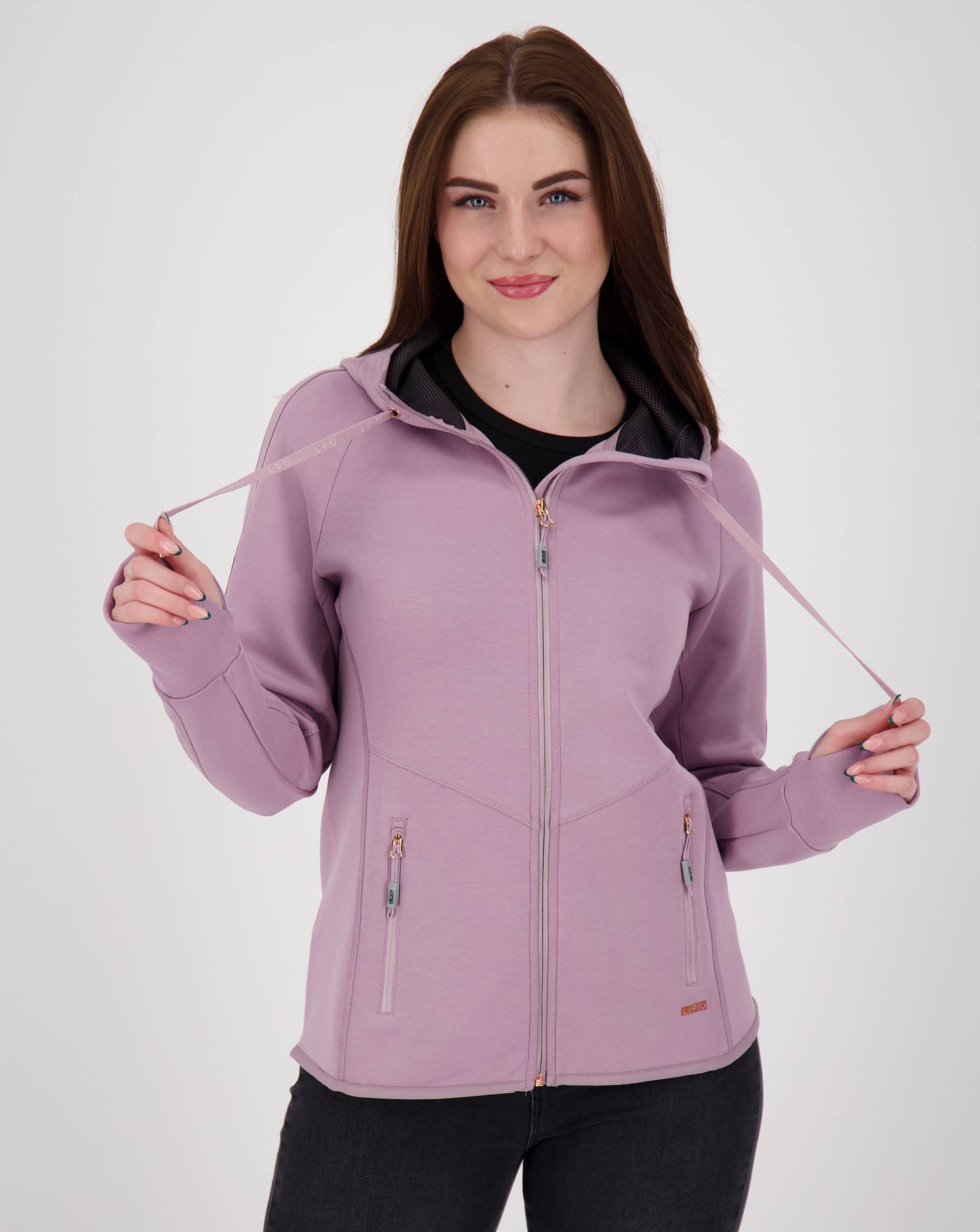 LPO Fleecejacke »COREWOOD II WOMEN«, weiche Fleecejacke in traditioneller Optik von LPO