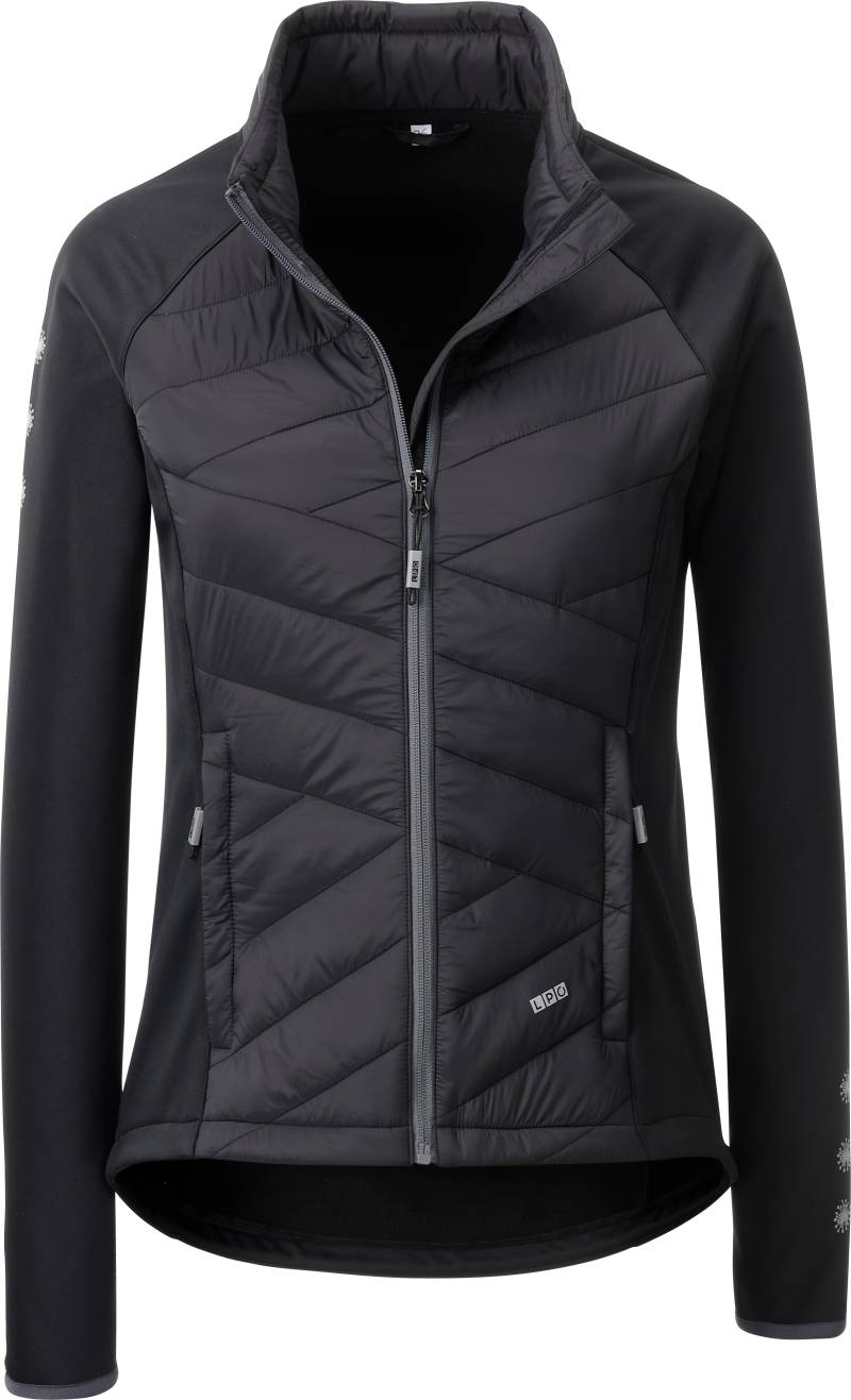 LPO Fleecejacke »EDINA II WOMEN«, weiche Hybrid-Fleecejacke in traditioneller Optik von LPO