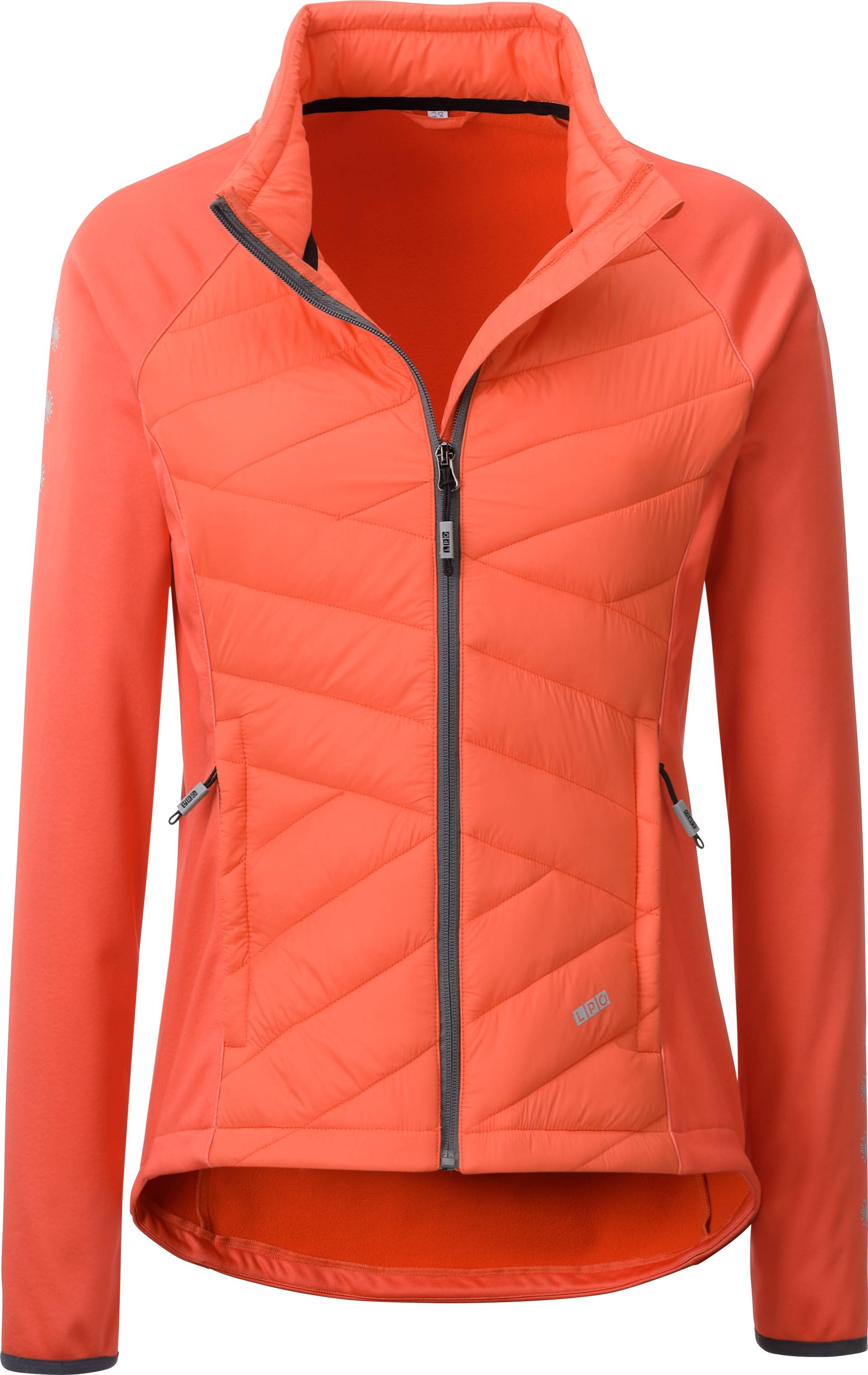 LPO Fleecejacke »EDINA II WOMEN«, weiche Hybrid-Fleecejacke in traditioneller Optik von LPO