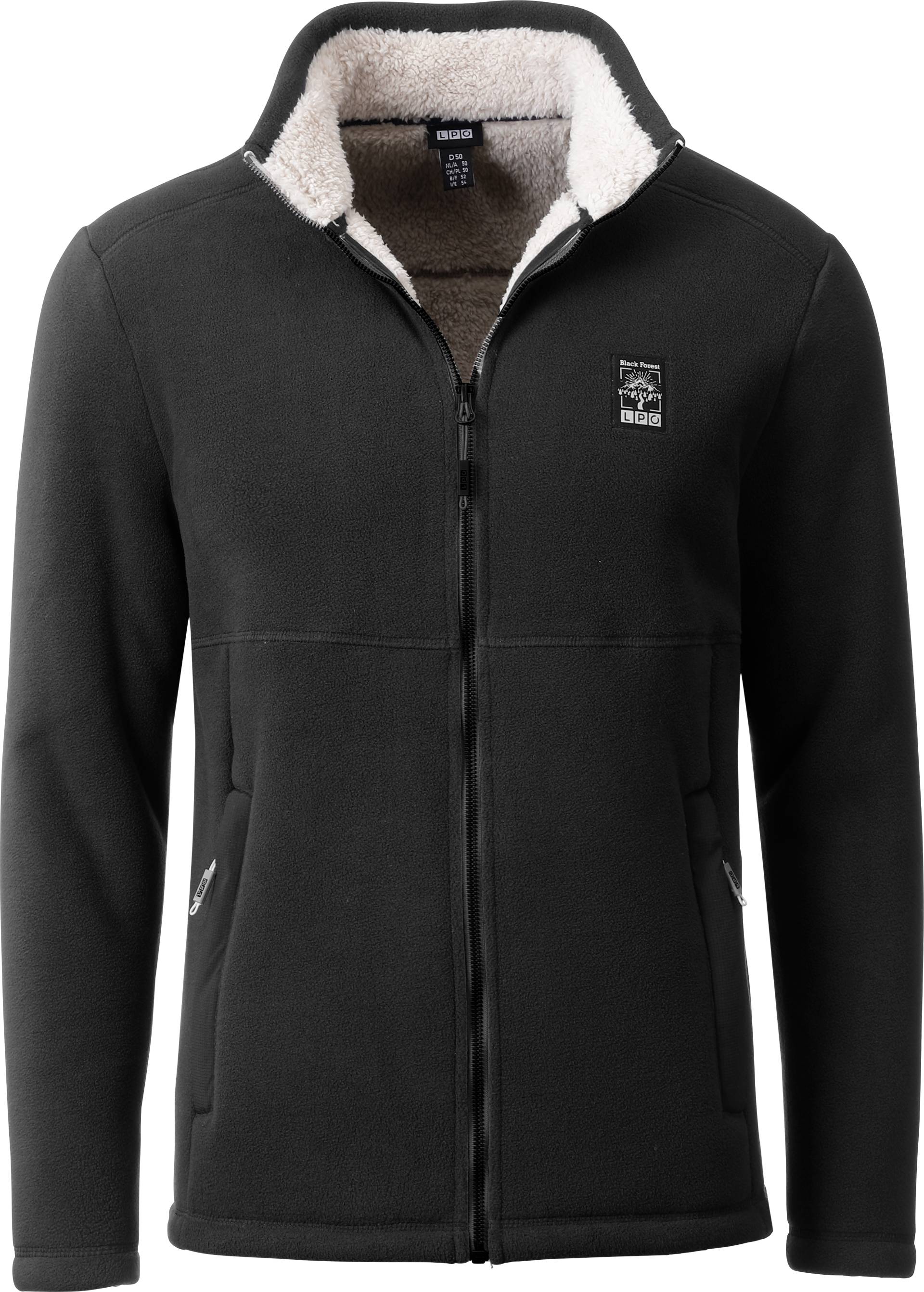 LPO Fleecejacke »REECE MN«, Stehkragen, mit Langhaarfleece gefüttert LPO Fleecejacke »REECE MN«, Stehkragen, mit Langhaarfleece gefüttert von LPO