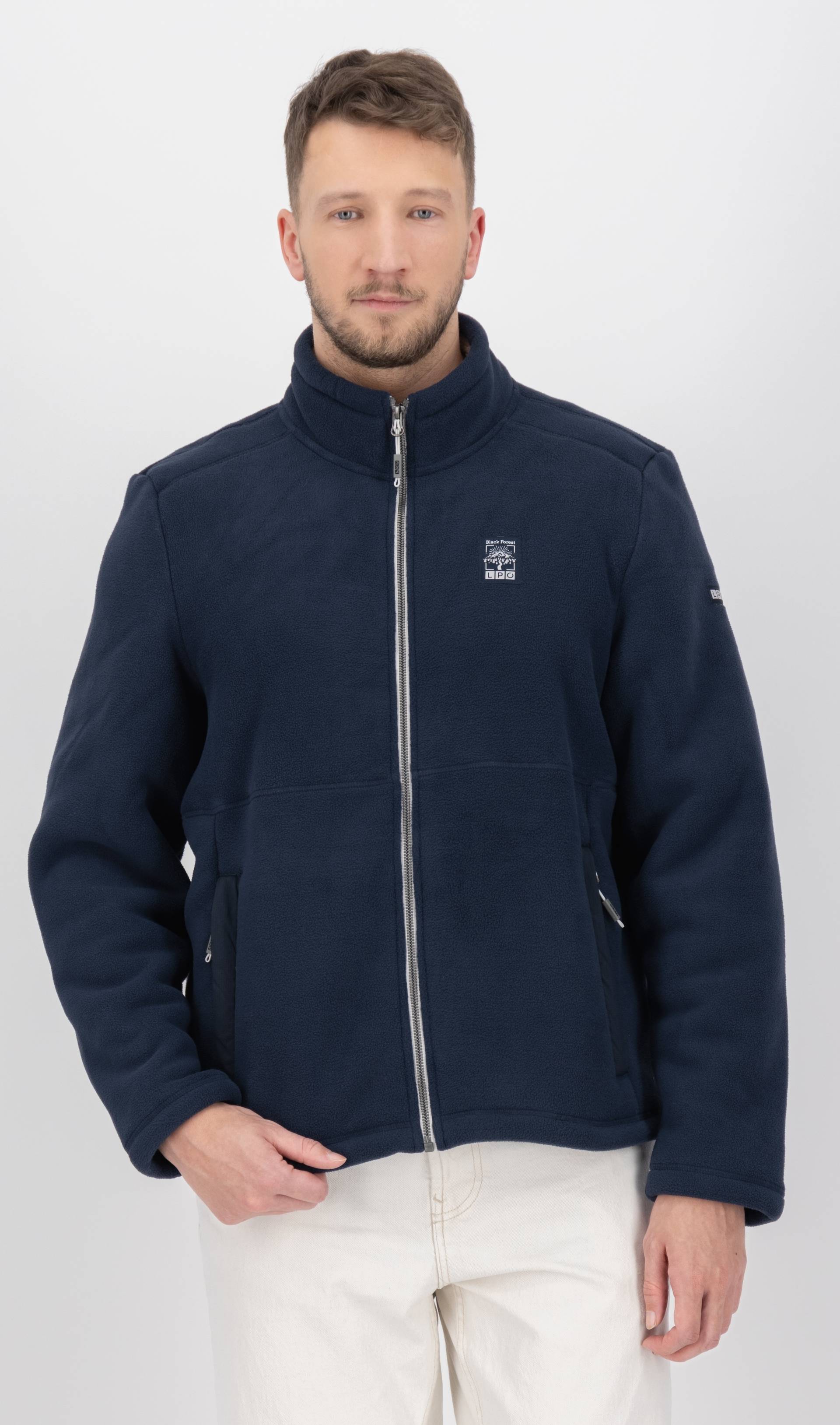 LPO Fleecejacke »REECE MN«, Stehkragen, mit Langhaarfleece gefüttert LPO Fleecejacke »REECE MN«, Stehkragen, mit Langhaarfleece gefüttert von LPO