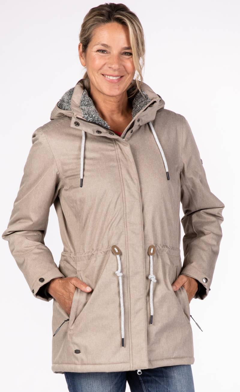 LPO Parka »PAISLEY II NEW WOMEN«, leicht wattierter Parka mit abnehmbarer Kapuze von LPO