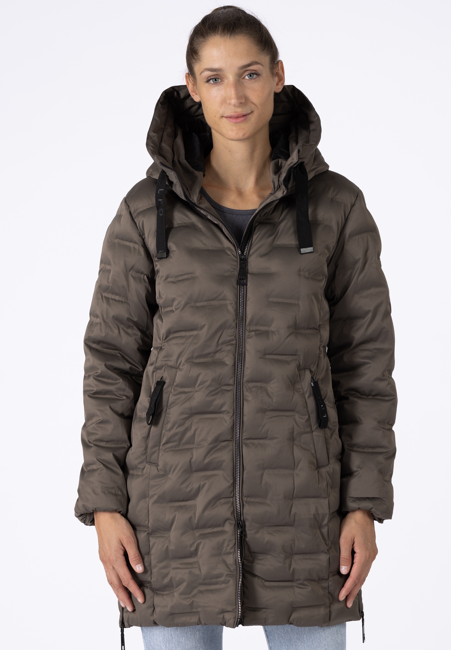 LPO Steppjacke »MARA II LONG«, auch in Grossen Grössen erhältlich LPO Steppjacke »MARA II LONG«, auch in Grossen Grössen erhältlich von LPO