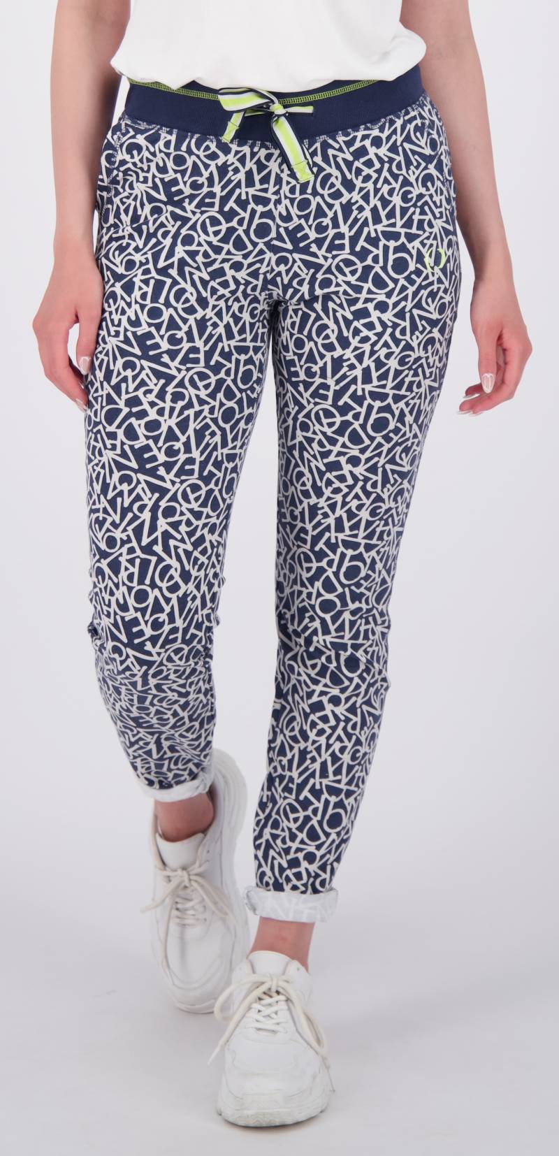 LPO Sweathose »ADA WOMEN«, elastischer Bund, Kordelzug, Allover Print von LPO