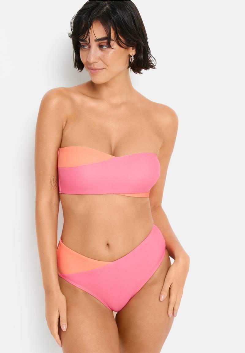 LSCN by LASCANA Bandeau-Bikini »Auri«, (Set), in Colourblock-Optik von LSCN by LASCANA